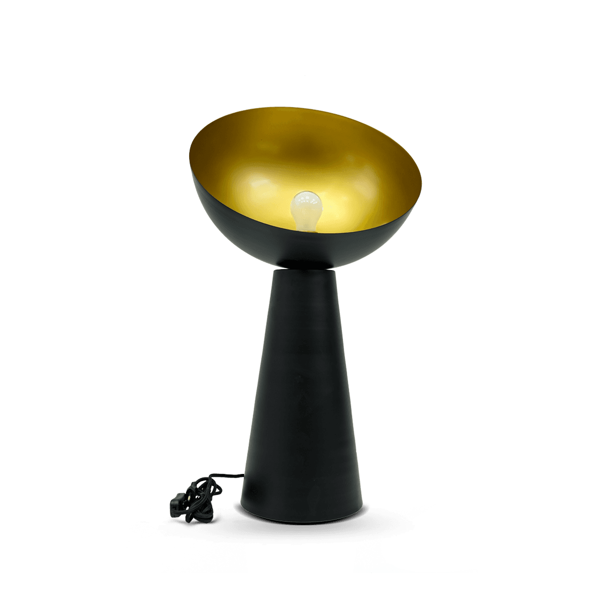 Lamp Parabole Matt Black/Gold