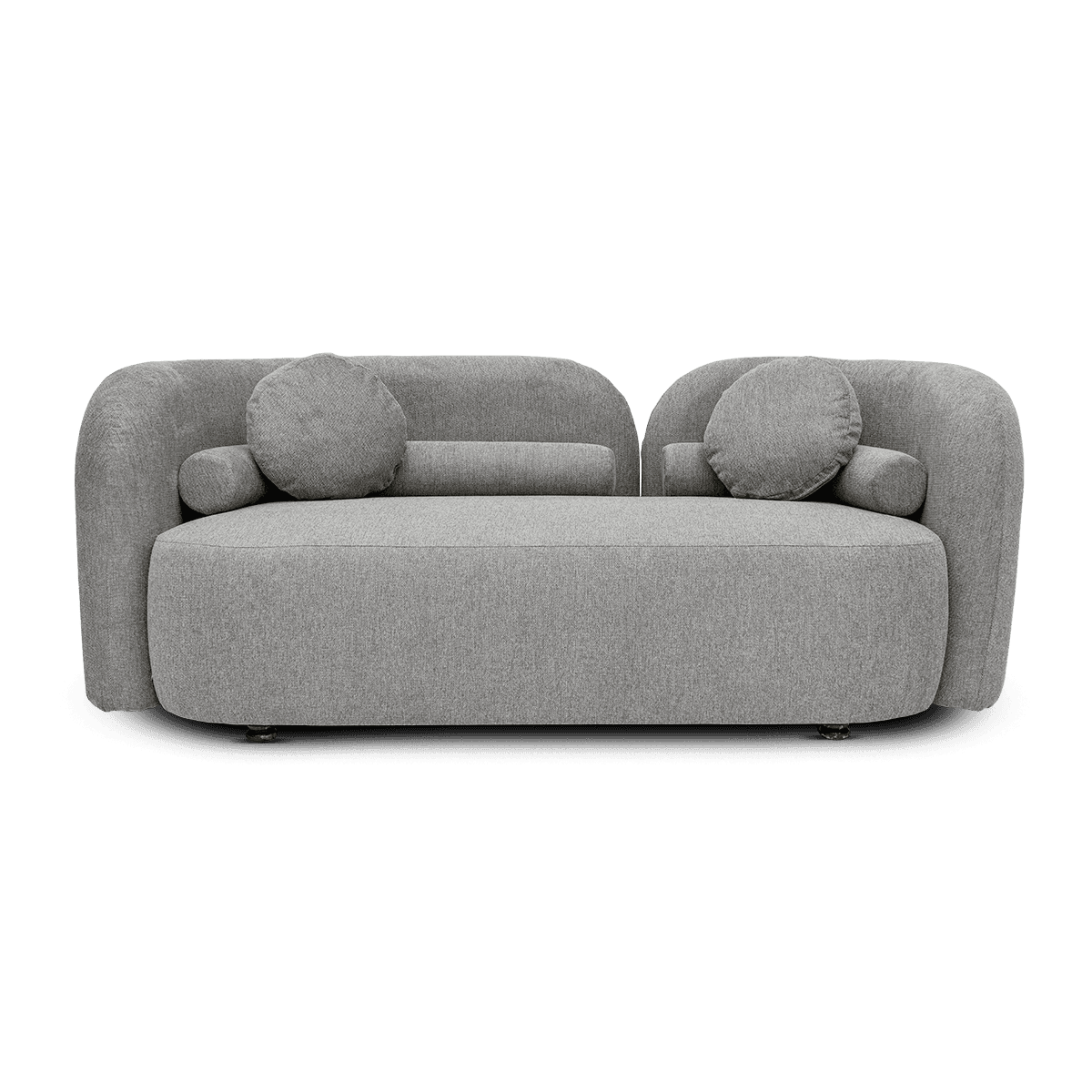 Sofa 2-Seater Kelly Brown 180Cm