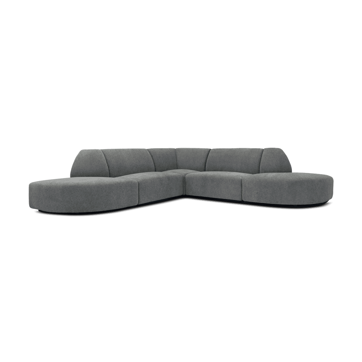 Marseille Modular Sofa,Grey,Metal Frame