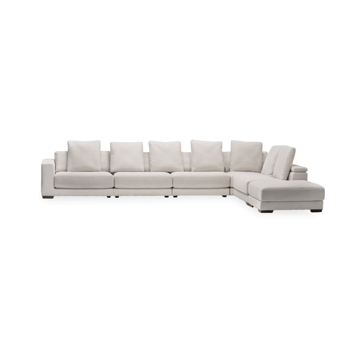 Samoa Sofa Right Chaise - Off White 
