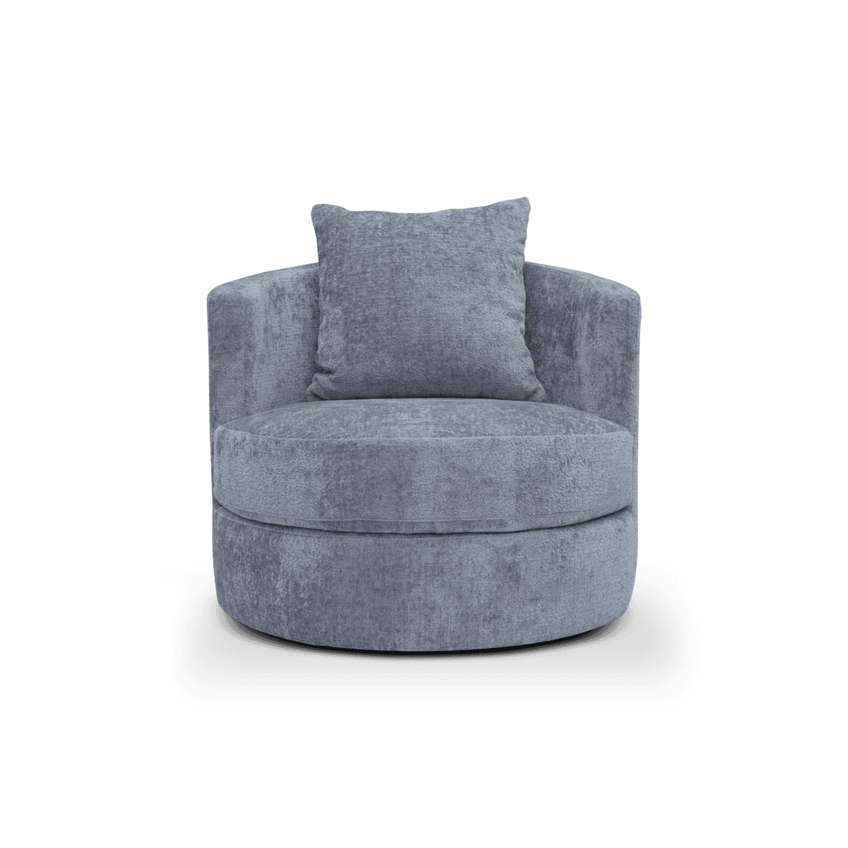 Oval Arm Chair Grey