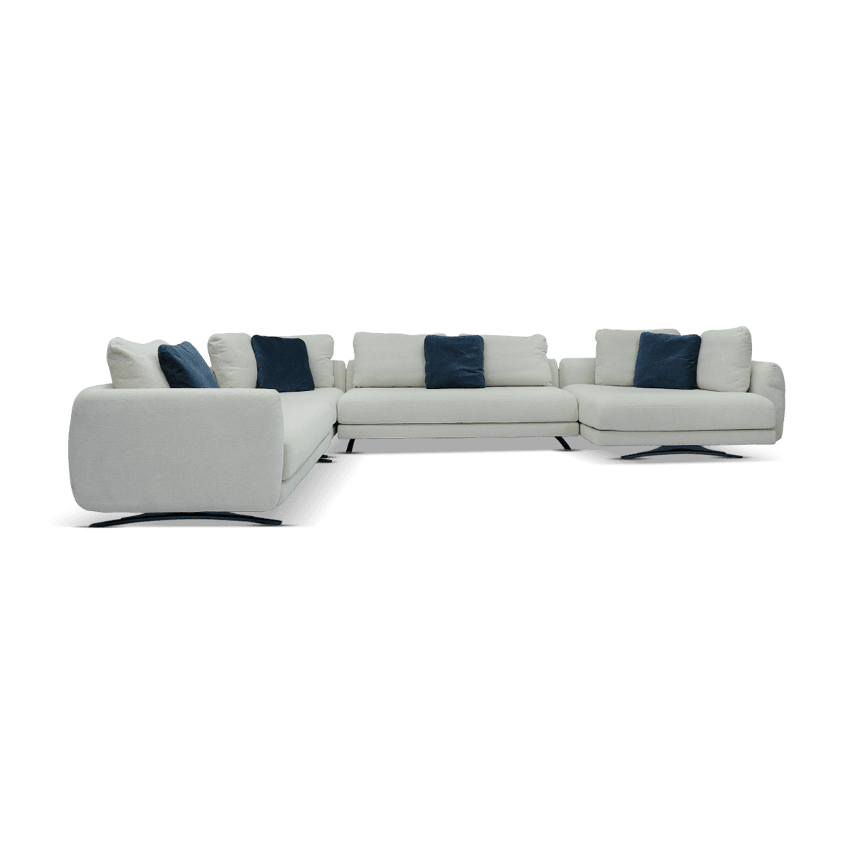 Amalfi Corner Sofa, Off White