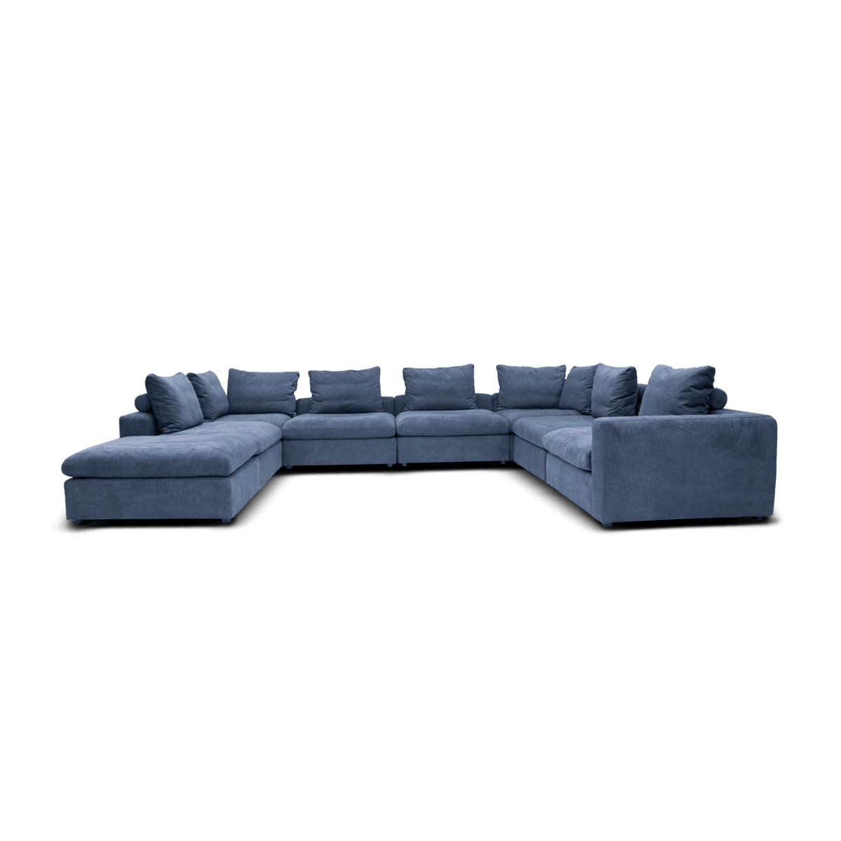 Prestige U Shape Sofa - Dark Blue