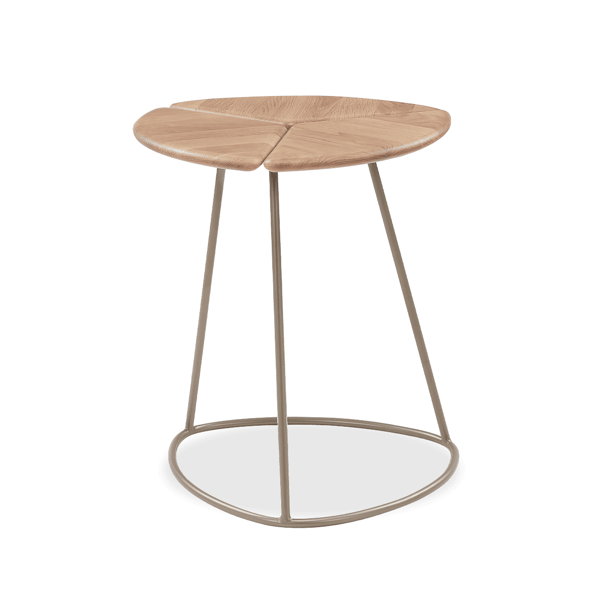 Shard Side Table With Split,Solid Oak