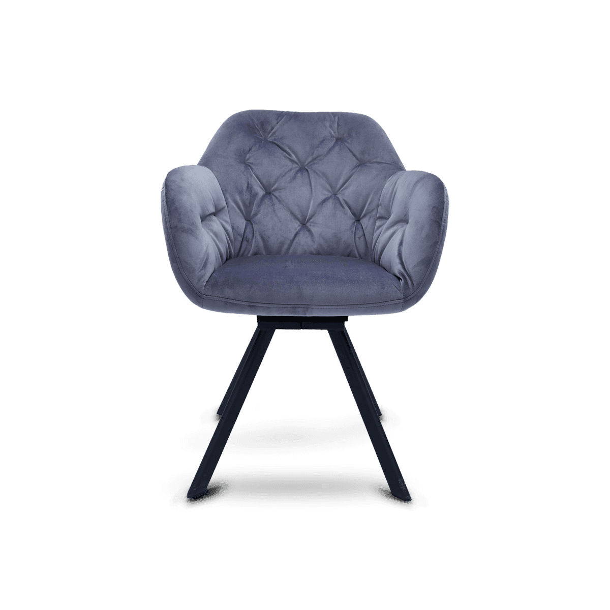 Lola Dining Chair - Brown/Grey
