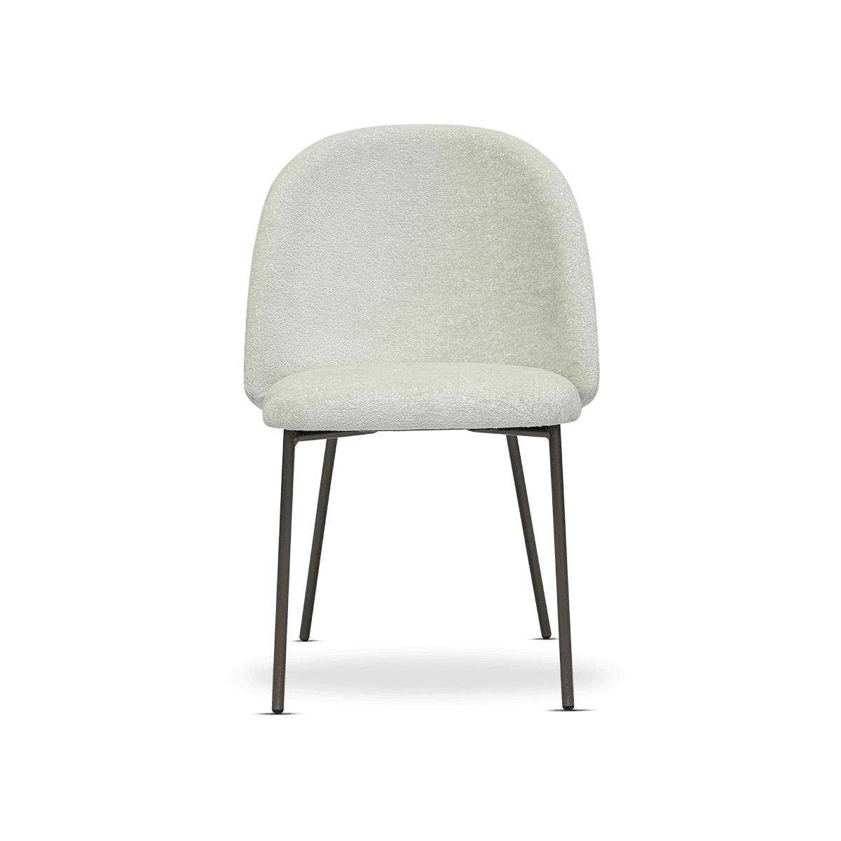 Tuka 2183 Dining  Chair,Matt Lava/Ivory