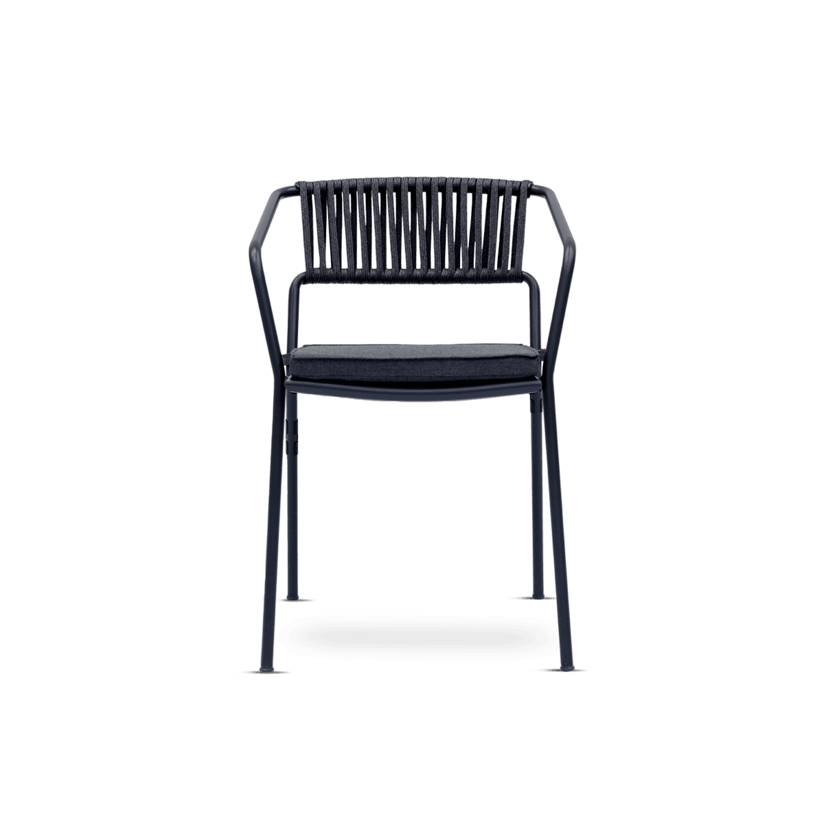 Slot Rope Armchair Anthracite/Anthr Rope