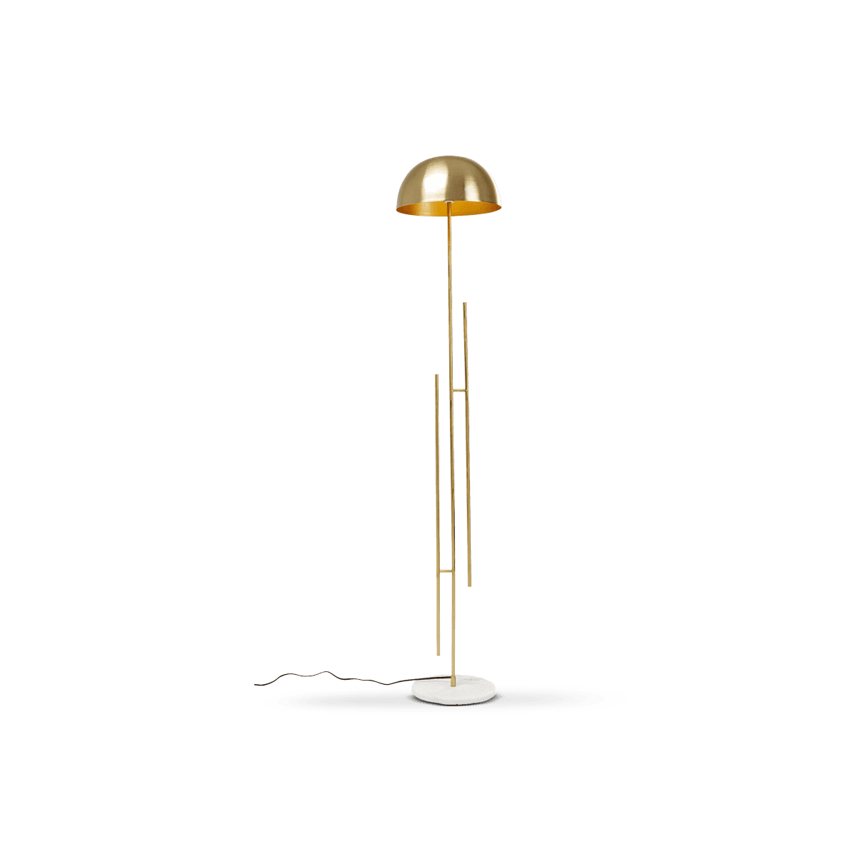 Floor Lamp Solo Brass,Golden (Excluding Bulb)