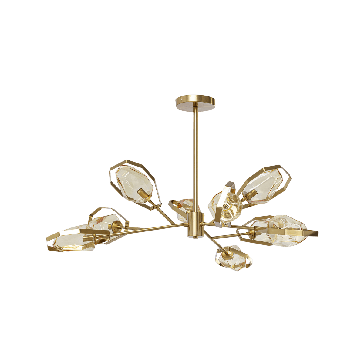 Pendant Lamp Diamond Fever Ufo Brass (Excluding Bulb)