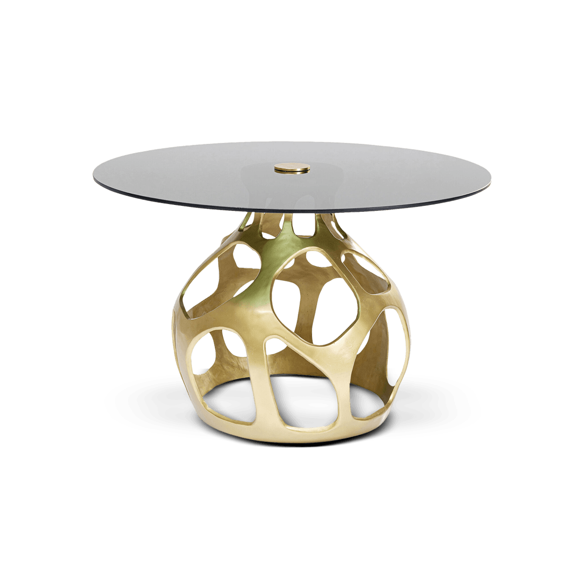 Dining Table Volcano Gold Dia120Cm