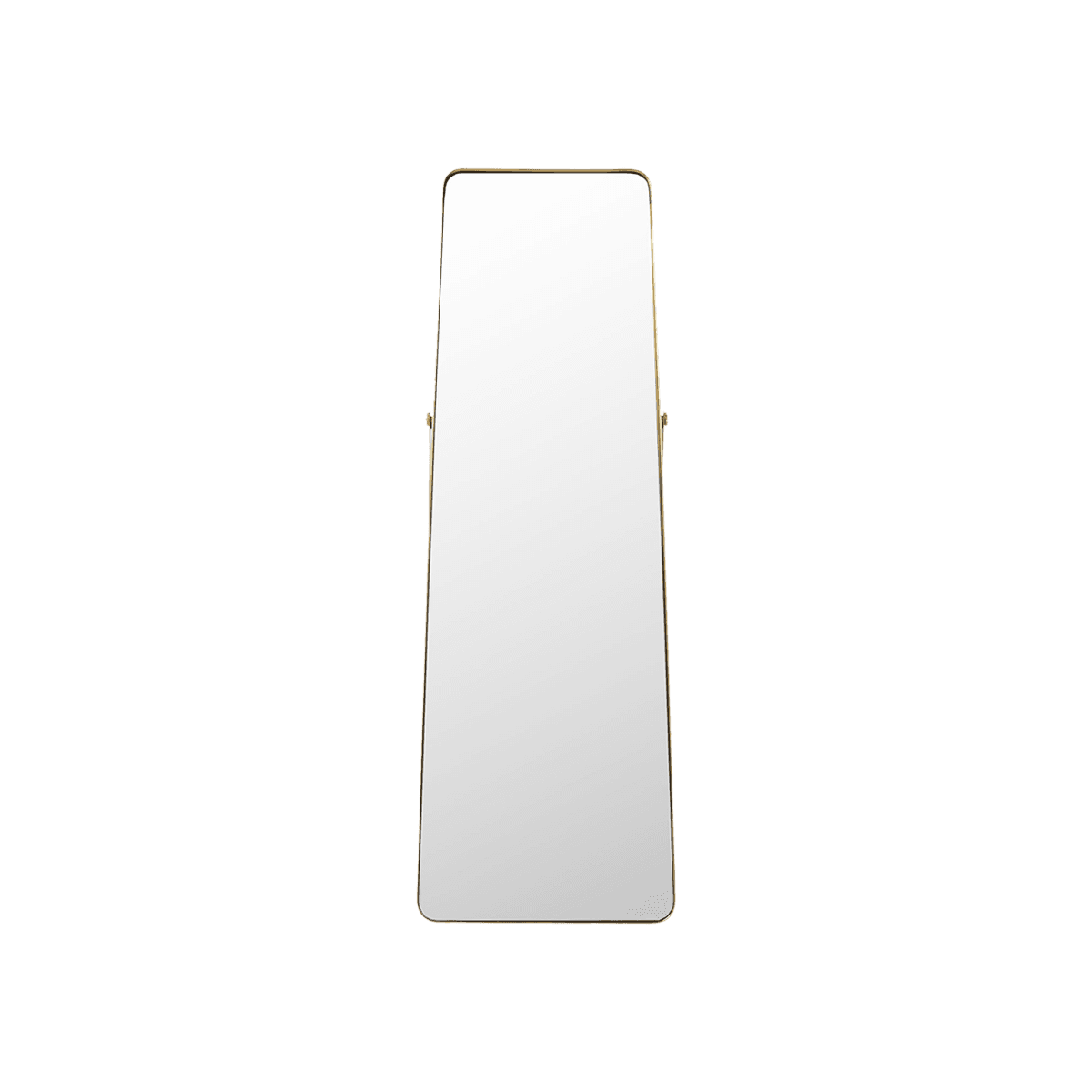 Floor Mirror Curve Arch Gold 55X160Cm